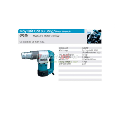 Máy siết cắt bu lông Makita 6924N