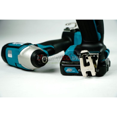 Bộ sản phẩm máy khoan vặn vít Pin 12V Makita CLX224S