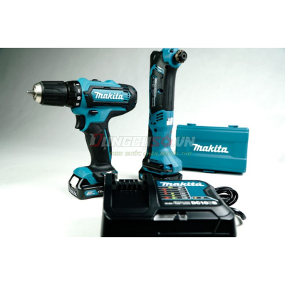 Bộ sản phẩm máy đa năng, máy khoan vặn vít pin 12V Makita CLX225SX1