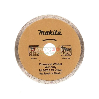Lưỡi cắt kim cương 110mm Makita D-05212
