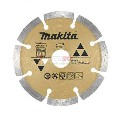 Lưỡi cắt gạch 100mm Makita D-42531