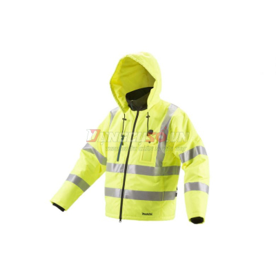 Áo khoác sưởi ấm pin size L 18V/14.4V Makita DCJ206YL