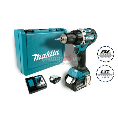Máy khoan vặn vít pin 18V Makita DDF484RFE
