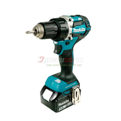 Máy khoan vặn vít pin 18V Makita DDF484RTE