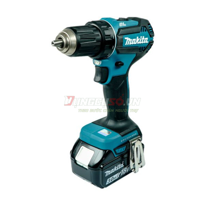Máy khoan vặn vít dùng pin 18V Makita DDF485SFE