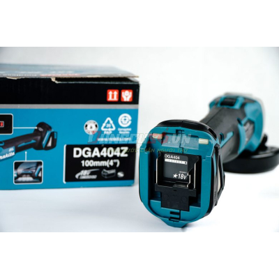Thân máy mài góc pin 18V 100mm Makita DGA404Z