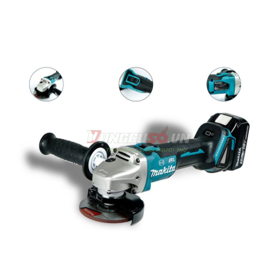 Máy mài góc 100mm pin 18V Makita DGA406RTE