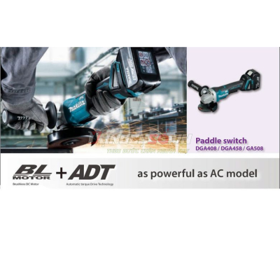 Máy mài góc pin 18V Makita DGA408RTJ1