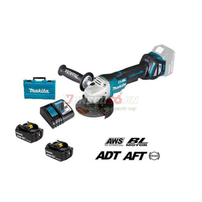 Máy mài góc 100mm pin 18V Makita DGA418RTE