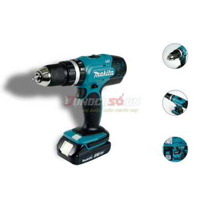 Máy khoan vặn vít pin 18V Makita DHP453SYE