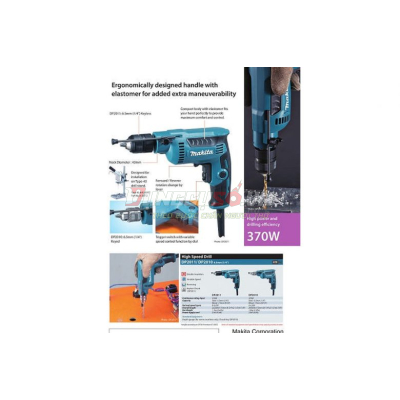 Máy khoan sắt 6.5mm Makita DP2010