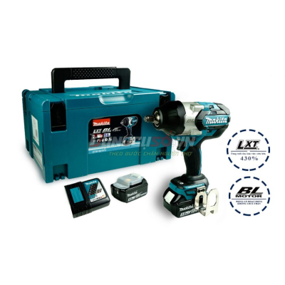 Máy siết bu lông dùng pin 18V Makita DTW1001RTJ