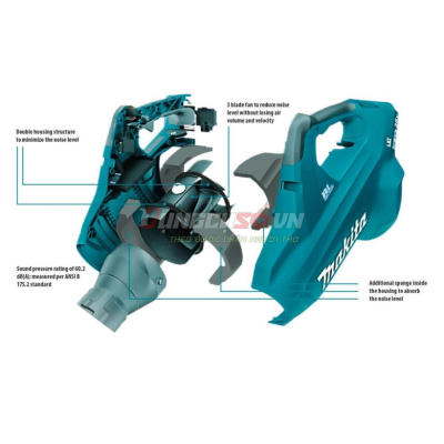 Thân máy thổi 2 pin 18V Makita DUB362Z