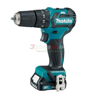 Máy khoan búa vặn vít pin 12V Makita HP332DSAE