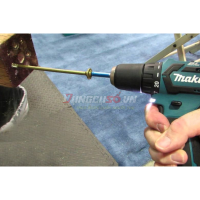 Máy khoan búa vặn vít pin 12V Makita HP332DZ