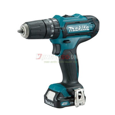 Máy khoan búa vặn vít pin 12V Makita HP333DSYE