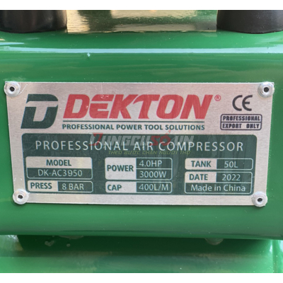 Máy nén khí không dầu 50L-4HP Dekton DK-AC3950