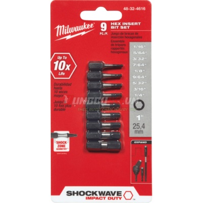 Bộ mũi vít đa năng Milwaukee 48-32-4006