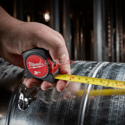 Thước dây móc chìa khóa Milwaukee  2m 48-22-5506