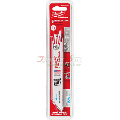 Lưỡi cưa kim loại mỏng SAWZALL™ Milwaukee 48-00-4182