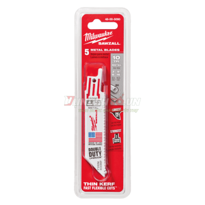 Lưỡi cưa kim loại mỏng SAWZALL™ Milwaukee 48-00-4182
