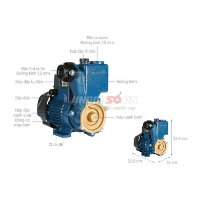 Máy bơm nước đẩy cao 250W Panasonic GP-250JXK-SV5