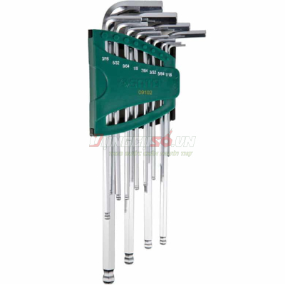 Bộ lục giác bi 12 chi tiết Sata 09102