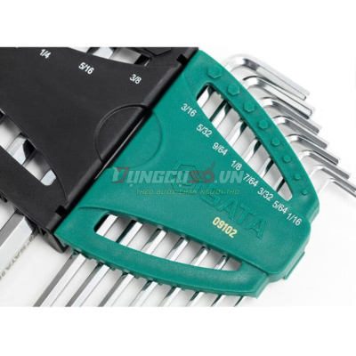 Bộ lục giác bi 12 chi tiết Sata 09102