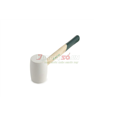 Búa đầu cao su cán gỗ 450g/1pound Sata 92912