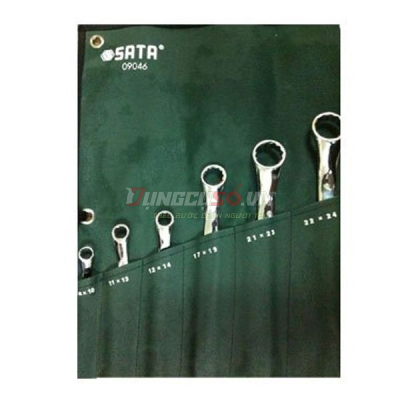 Bộ cờ lê hai đầu vòng 6 chi tiết Sata 09046