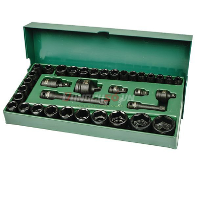 Bộ khay đầu tuýp đen 36 chi tiết Sata 09914