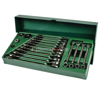 Bộ khay cờ lê tự động 19 chi tiết Sata 09925