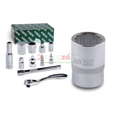 Đầu tuýp 12 cạnh 3/4in – 27mm Sata 16609
