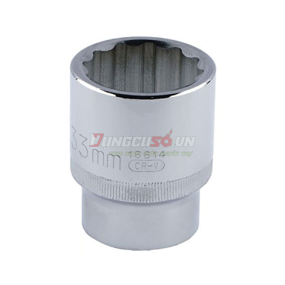 Đầu tuýp 12 cạnh 3/4in – 33mm Sata 16614