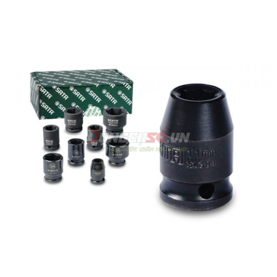 Đầu tuýp đen 6 cạnh 1/2in – 11mm Sata 34304