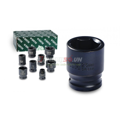 Đầu tuýp đen 6 cạnh 1/2in – 23mm Sata 34316