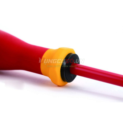 Tua vít dẹp 4x100mm VDE cách điện 1000V Sata 61313