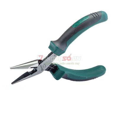Kềm điện cách điện nhỏ mũi nhọn 5in Sata 70612A