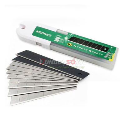 Lưỡi dao rọc giấy thép SK2 25mm Sata 93438