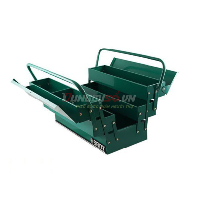 Thùng đồ nghề sắt 5 ngăn 17in Sata 95104A