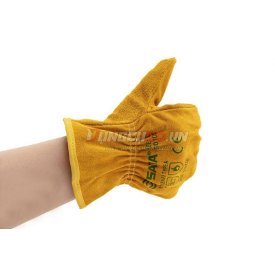 Găng tay da bò chống mài mòn và dầu Sata FS0103