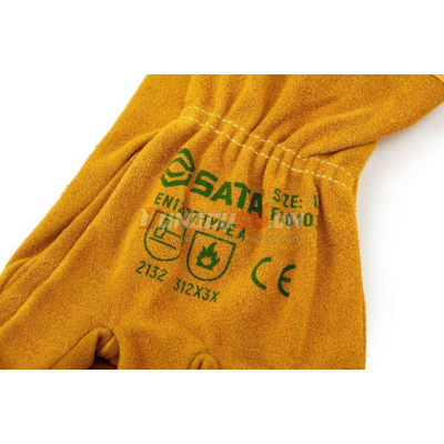 Găng tay da bò chống mài mòn và dầu Sata FS0103