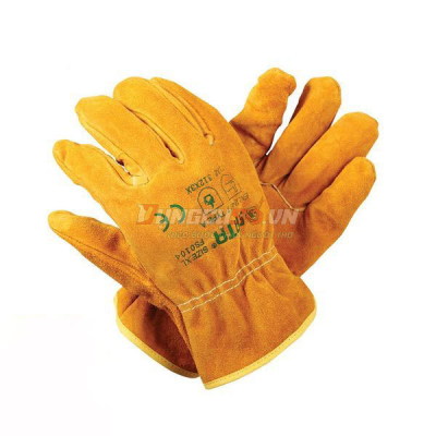 Găng tay da bò chống mài mòn và dầu Sata FS0103