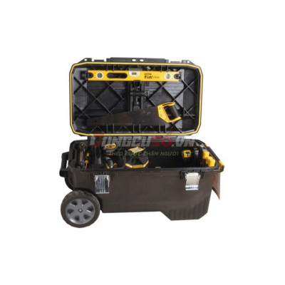 Thùng đồ nghệ bằng nhựa có bánh xe 30GL/113L Stanley 1-94-850