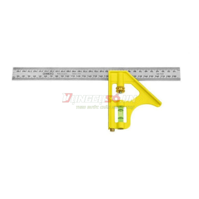 Thước ê ke thủy cán sắt 12″ Stanley 46-143