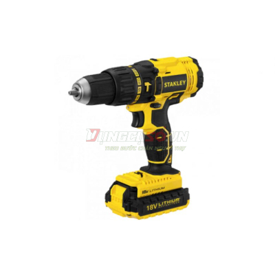 Máy khoan động lực pin 18V Stanley SBH201D2K-B1