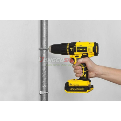 Máy khoan động lực pin 18V Stanley SCH20C2K-B1