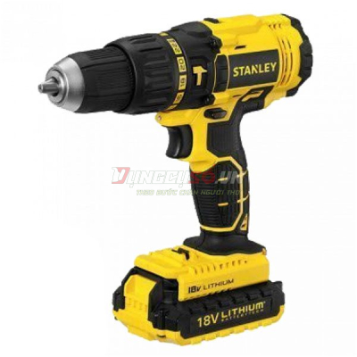 Máy khoan động lực pin 18V Stanley SCH20C2K-B1
