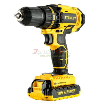 Máy khoan vặn vít pin 18V Stanley SCD20C2K-B1