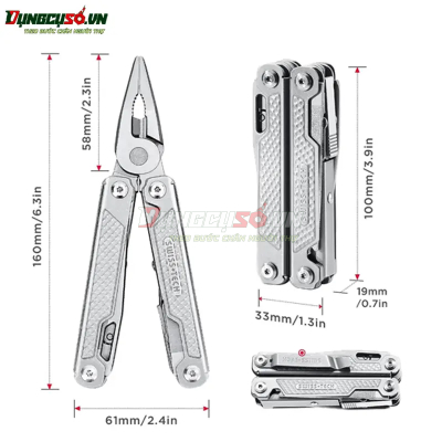Kìm Đa Năng Cao Cấp 17 Trong 1 SWISS+TECH ST021006